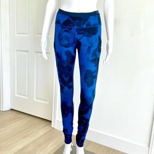 Lululemon Speed II Tights Inky Foilage Floral Print Luxtreme 4